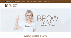 Desktop Screenshot of browbiz.com